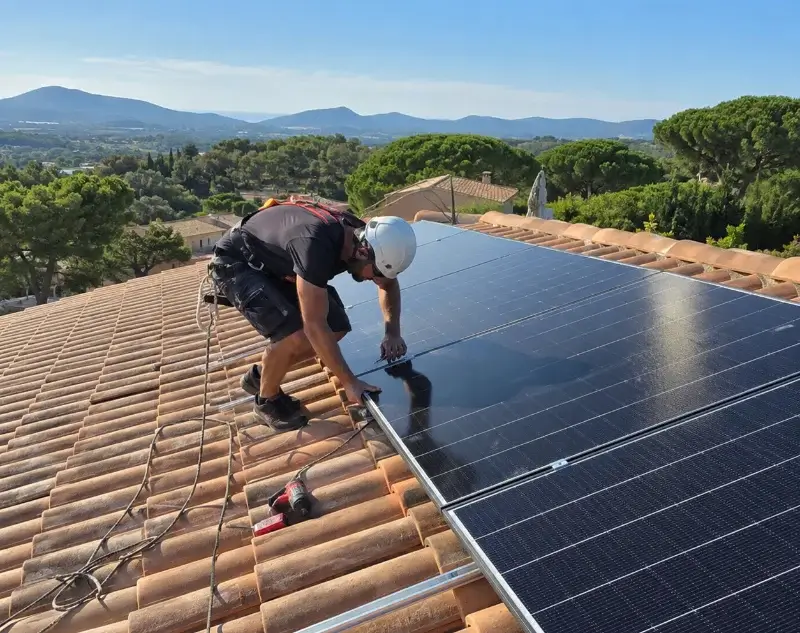 Installateur panneaux solaires Saint-Michel-en-l'Herm — pose photovoltaïque sur toiture